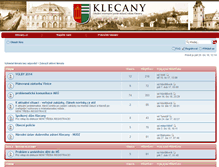 Tablet Screenshot of klecany.eu