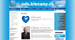 Desktop Screenshot of ods.klecany.cz
